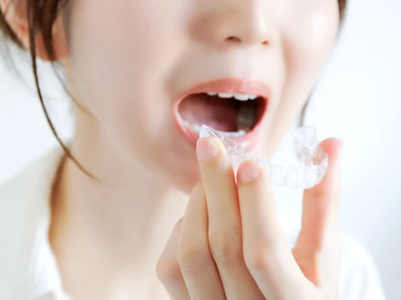 治療用のマウスピース